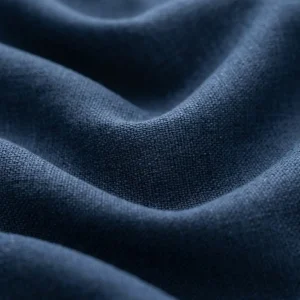 Linen Indigo Blue