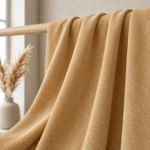 Beige Jacquard fabric